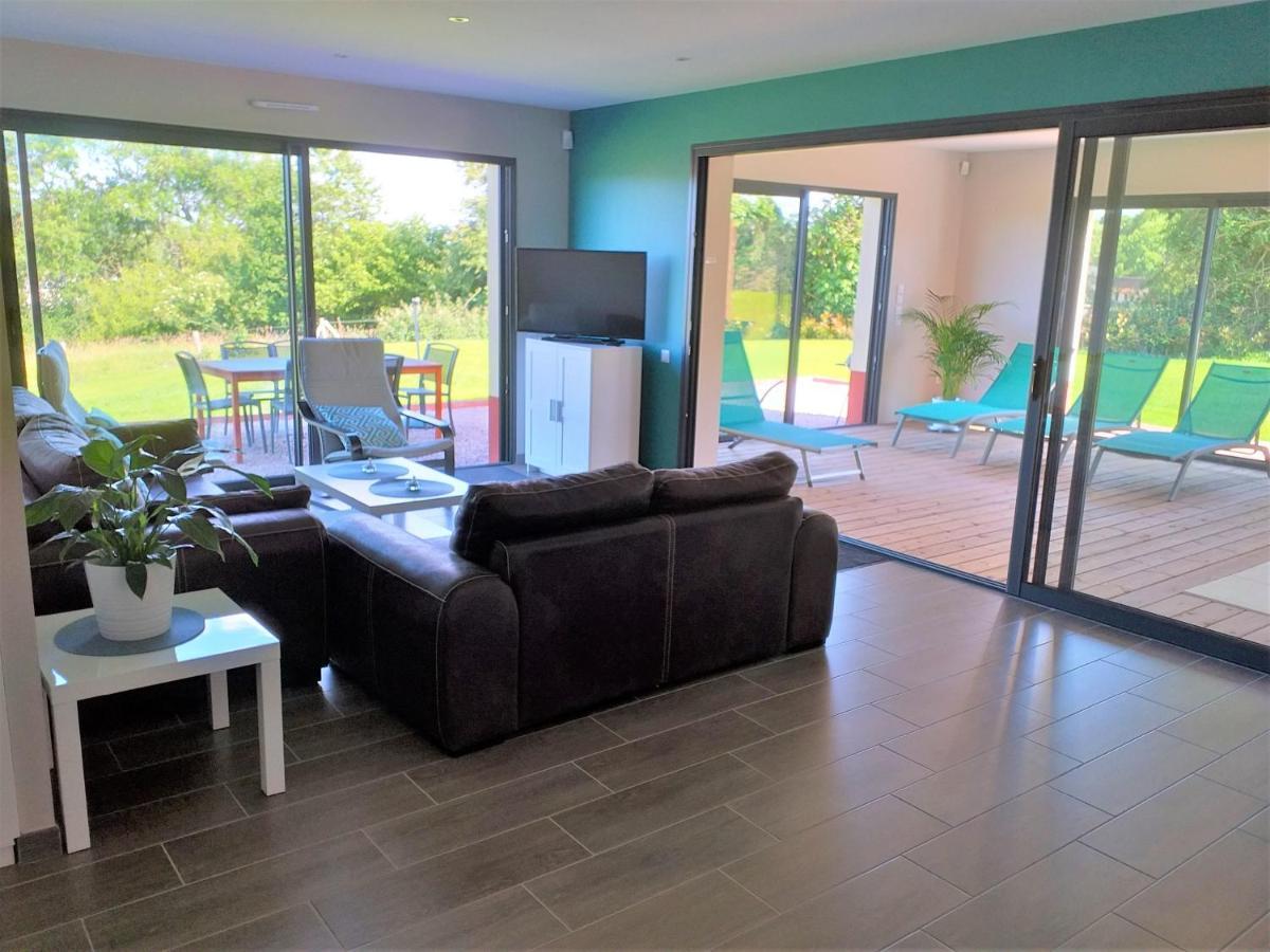 Maison Avec Piscine Interieure Privee Sans Vis A Vis Chauffee Toute L Annee Quievrecourt Ngoại thất bức ảnh