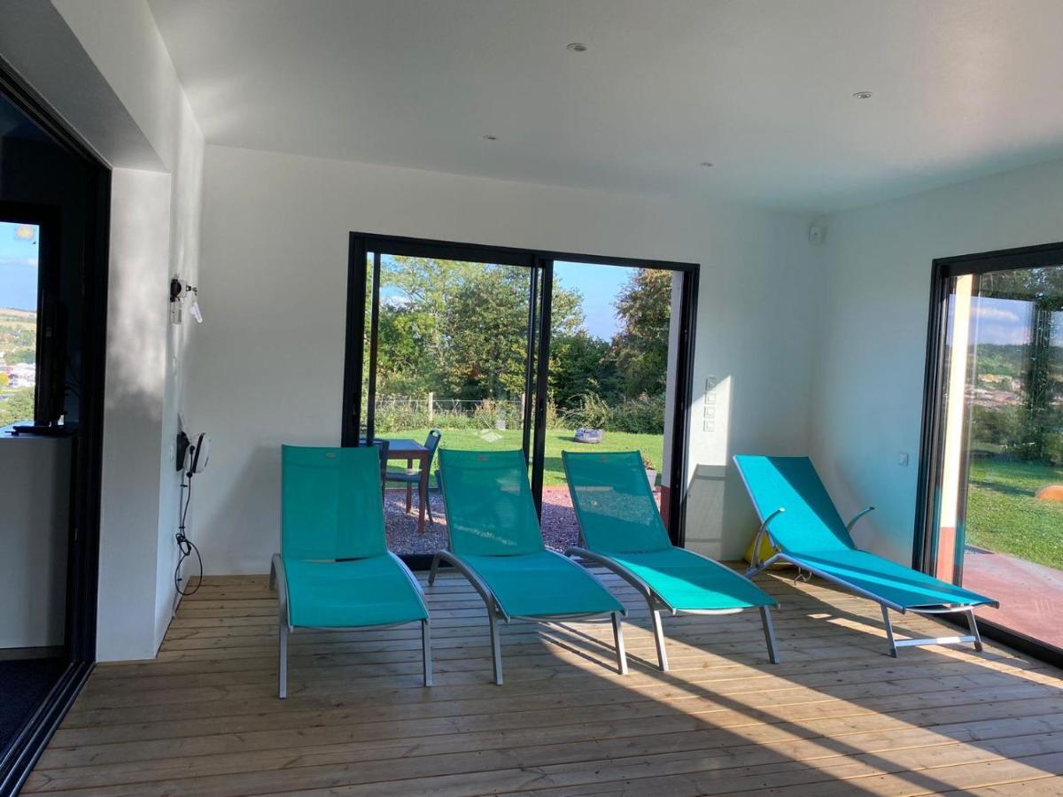 Maison Avec Piscine Interieure Privee Sans Vis A Vis Chauffee Toute L Annee Quievrecourt Ngoại thất bức ảnh