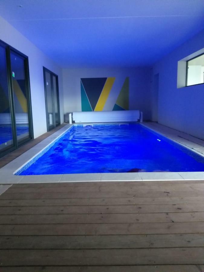 Maison Avec Piscine Interieure Privee Sans Vis A Vis Chauffee Toute L Annee Quievrecourt Ngoại thất bức ảnh
