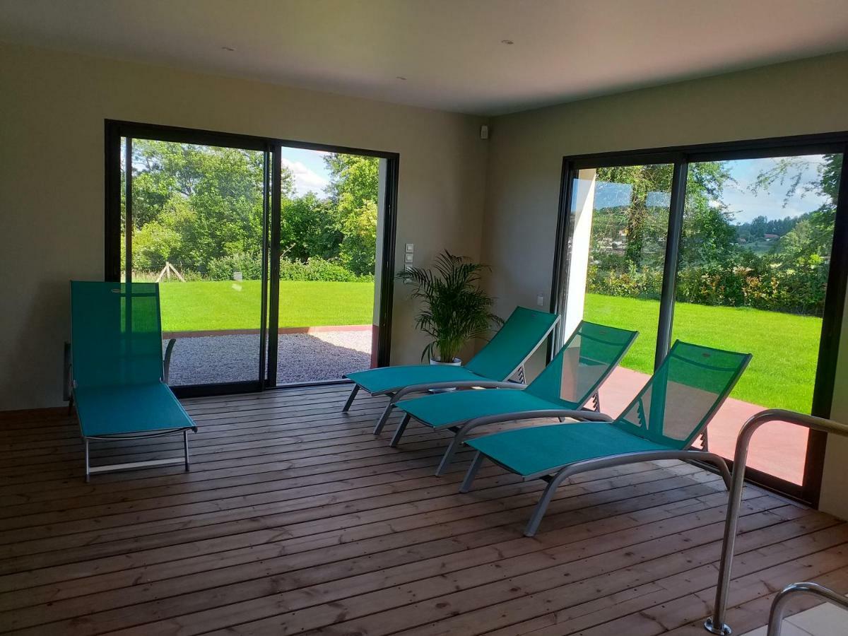 Maison Avec Piscine Interieure Privee Sans Vis A Vis Chauffee Toute L Annee Quievrecourt Ngoại thất bức ảnh